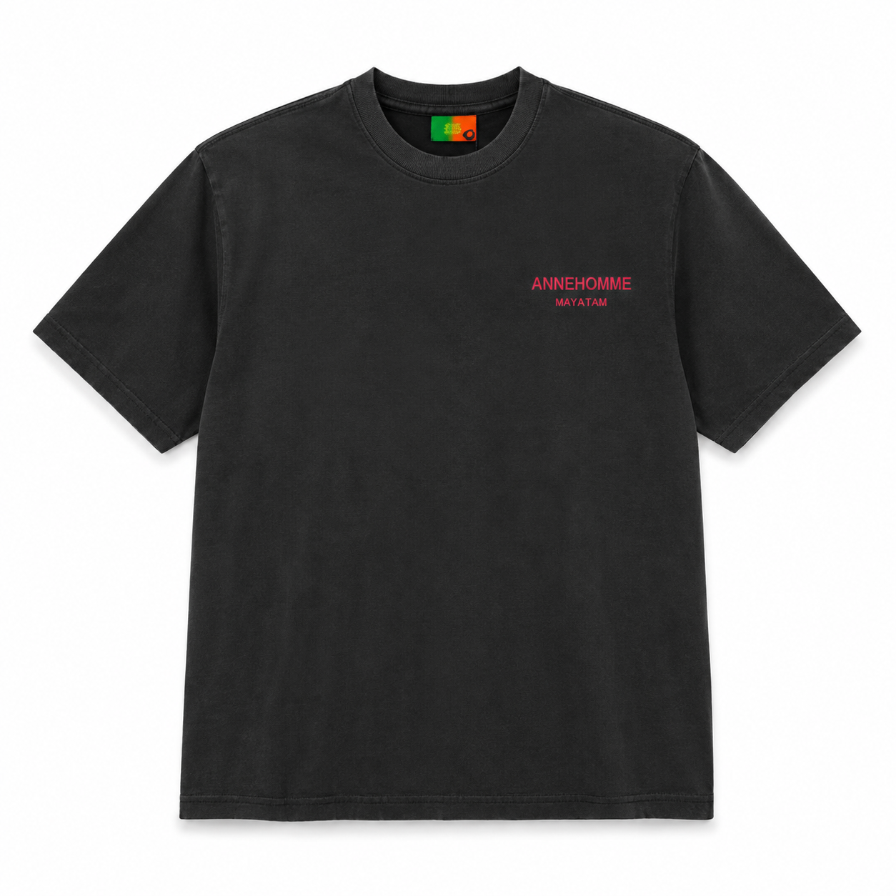 Men’s ANINEHOMME New York Graphic T-Shirt – Washed Black