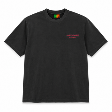 Men’s ANINEHOMME New York Graphic T-Shirt – Washed Black