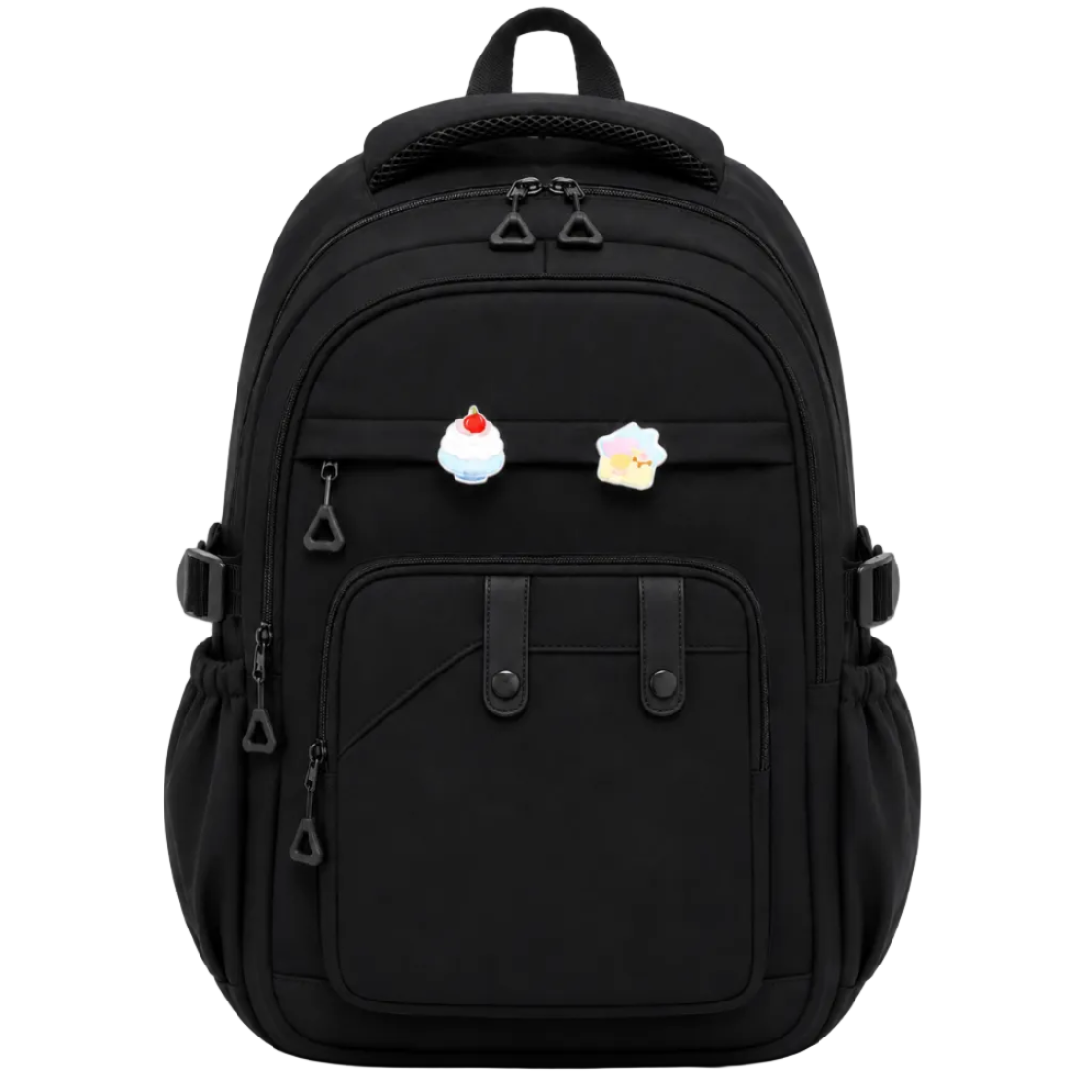 Trend One School Backpack – Black