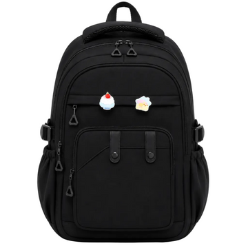 Trend One School Backpack – Black