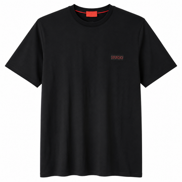 Men’s Minimal Logo T-Shirt – Black