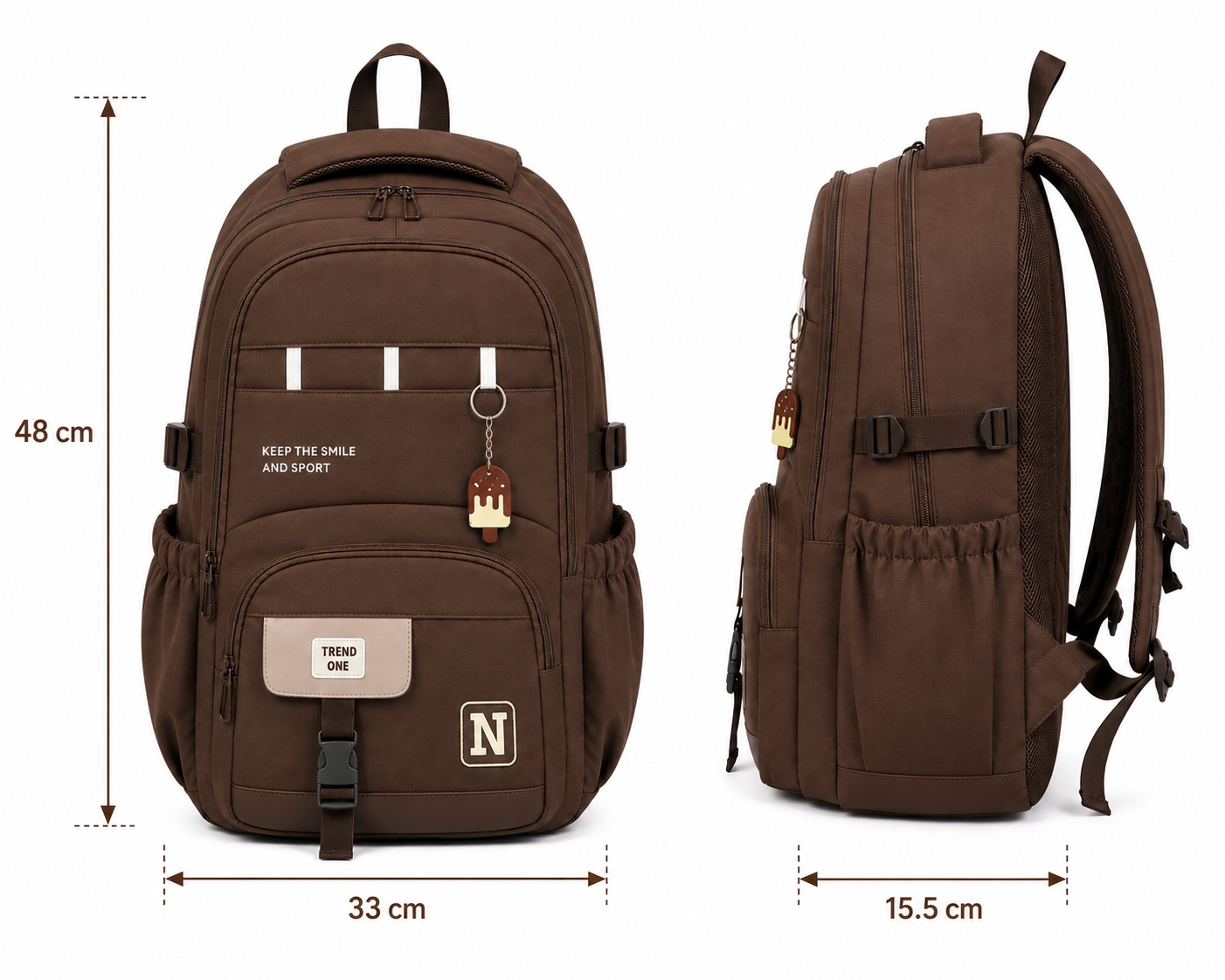 Trend One Large School Backpack