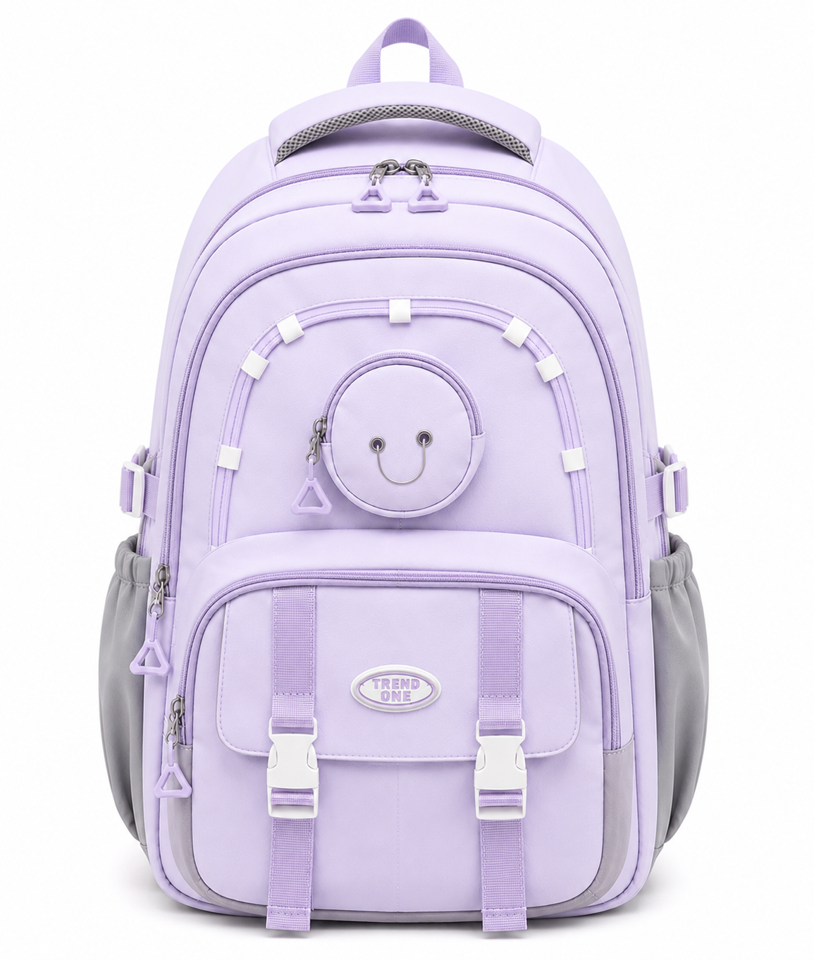 Trend One School Backpack – Light Purple / Lavender