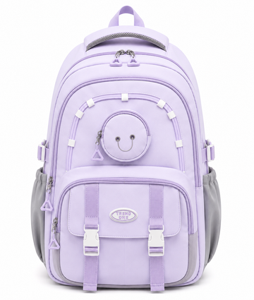 Trend One School Backpack – Light Purple / Lavender