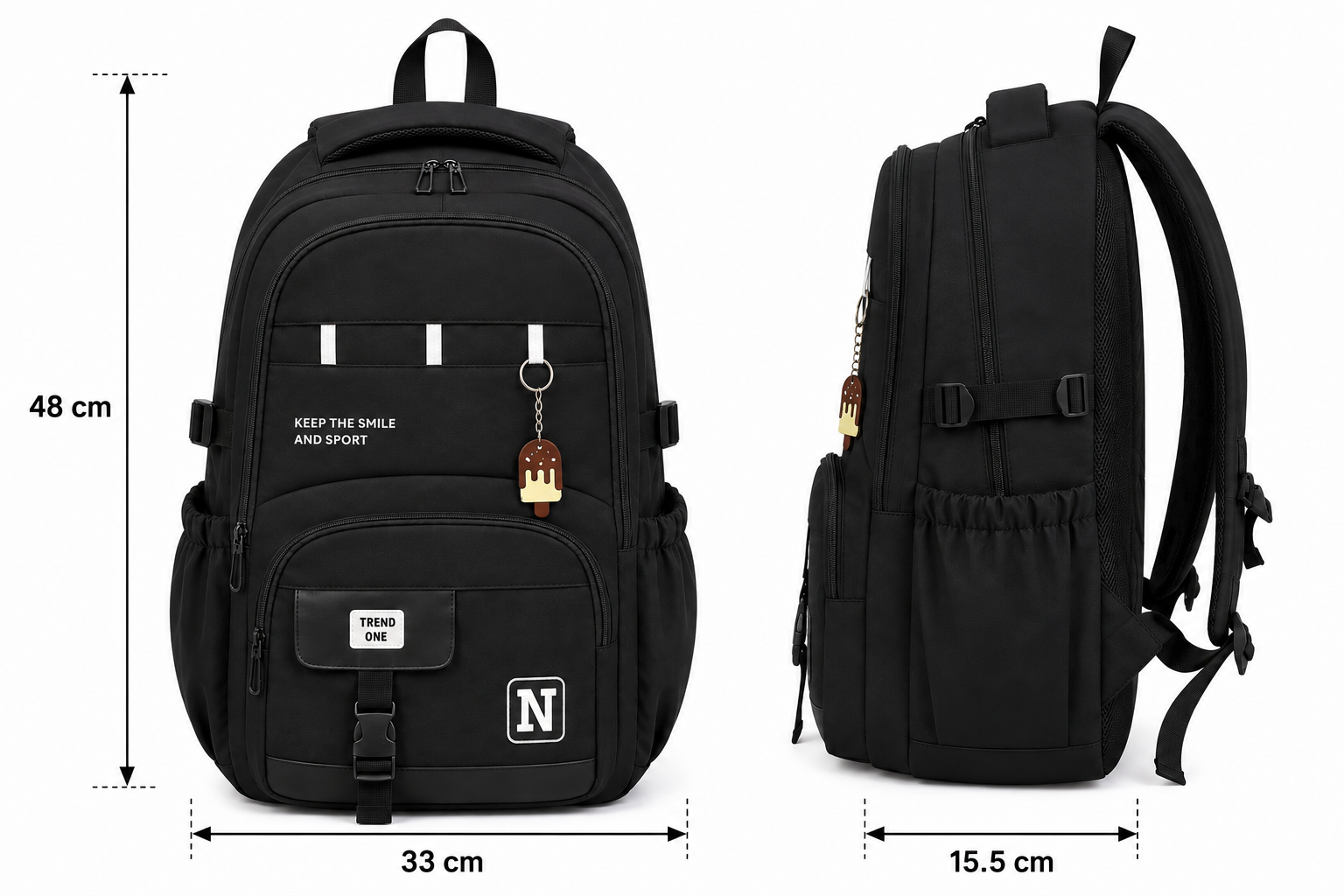 Trend One Large School Backpack