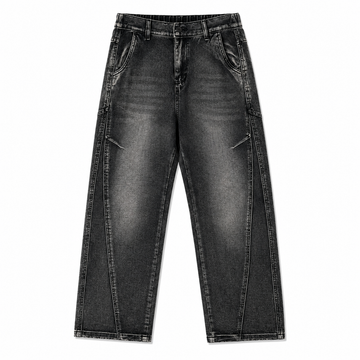 Men’s Washed Black Denim Jeans