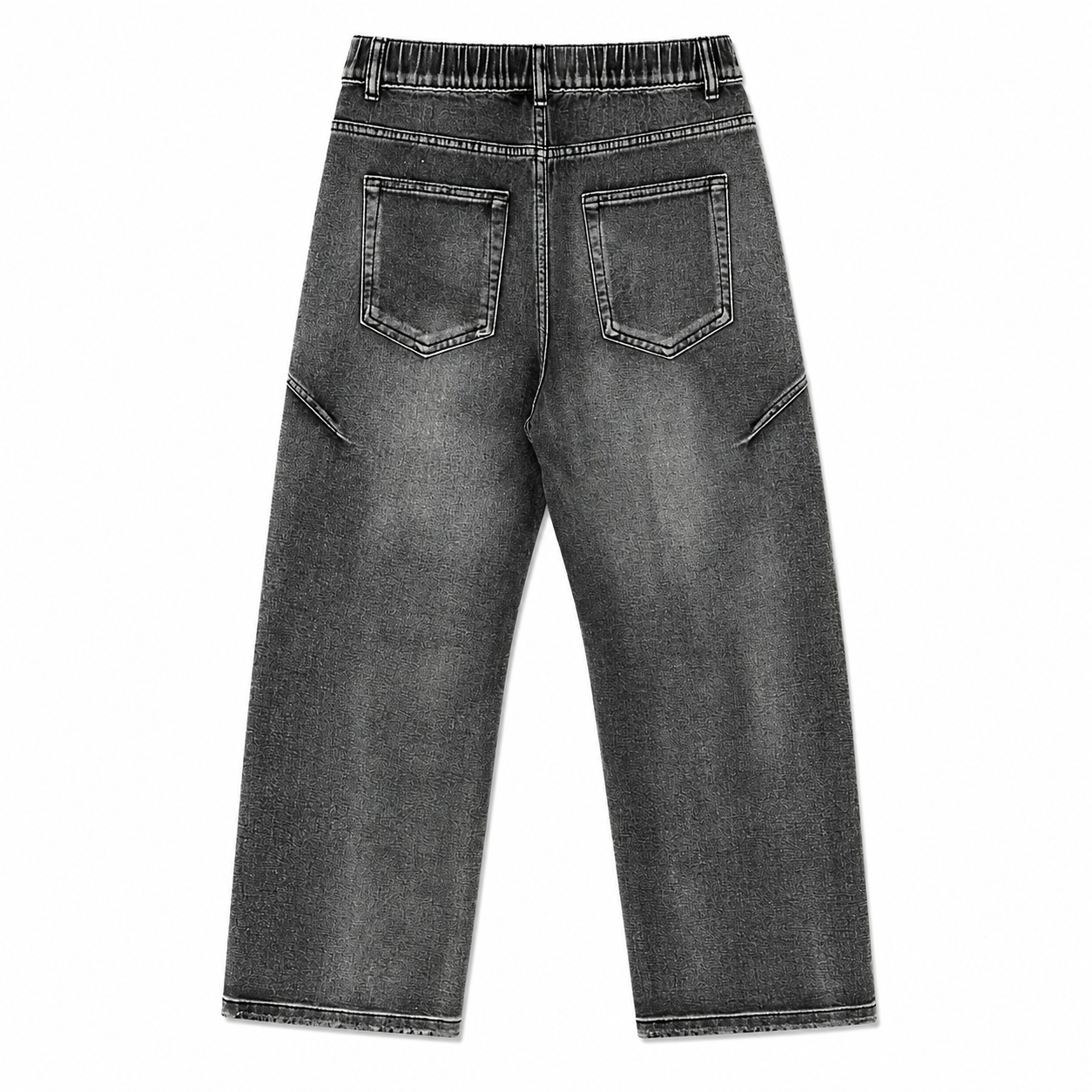 Men’s Washed Black Denim Jeans