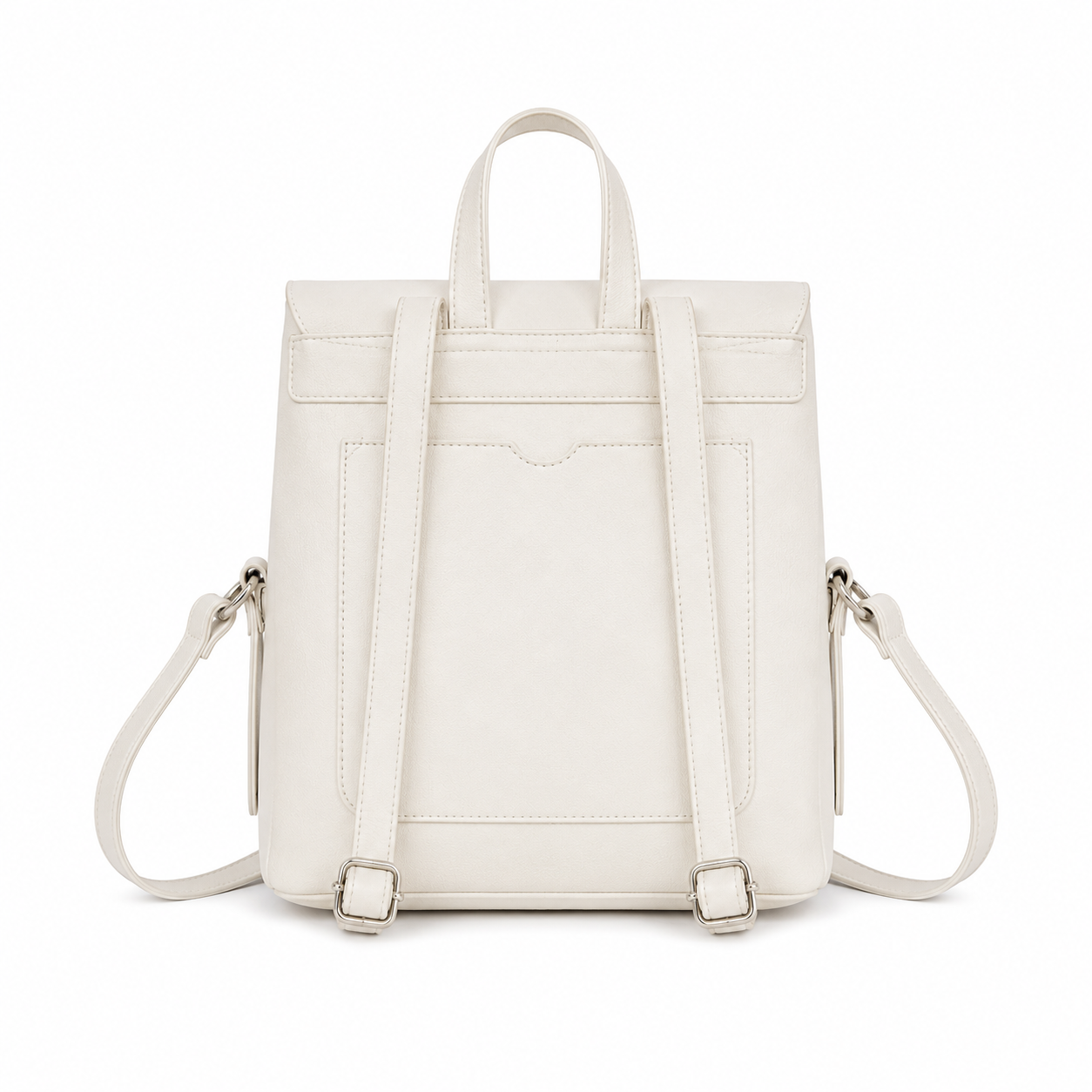 Classic Square Backpack – Off White