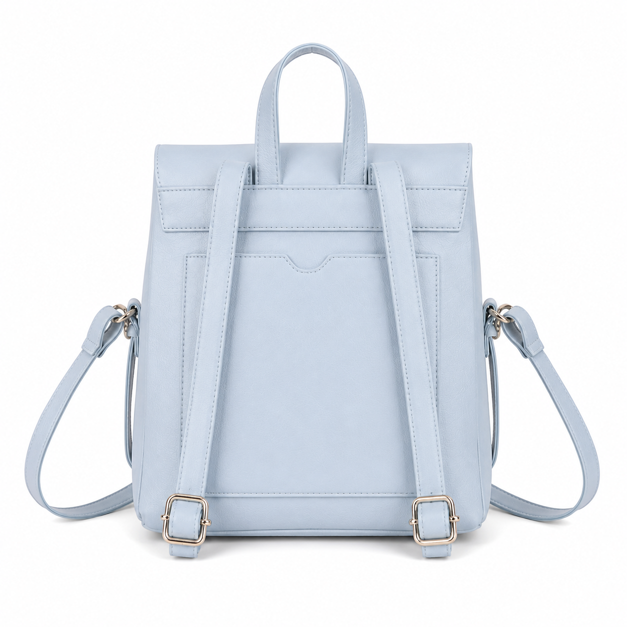 Classic Square Backpack – Light Blue