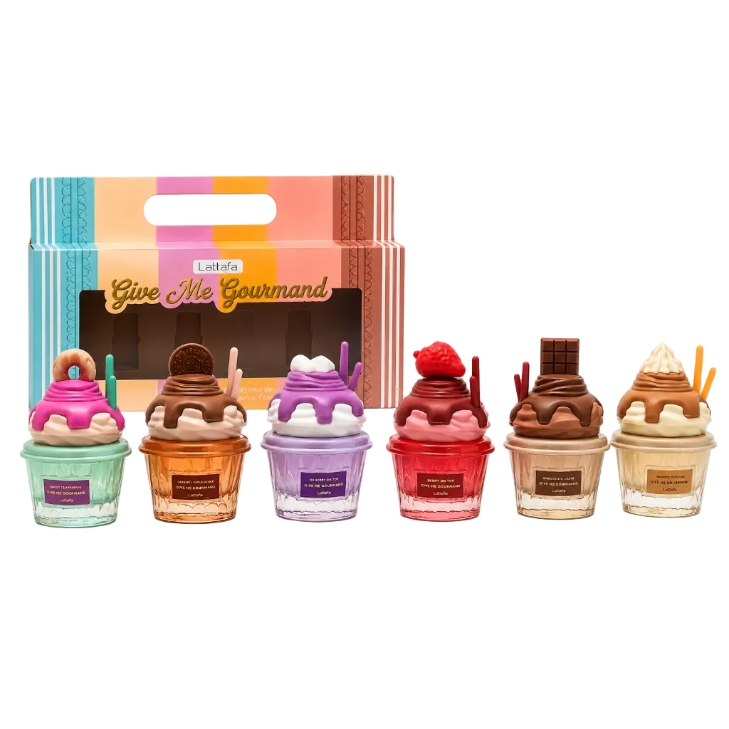 Lattafa Give Me Gourmand Eau de Parfum BOX 6 Perfume Bottles