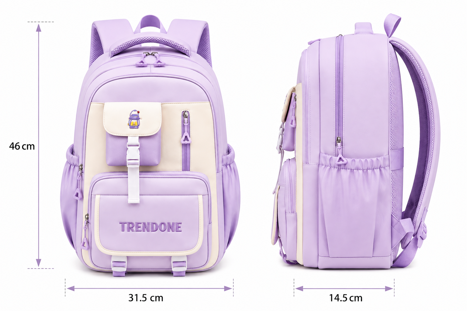 Trend One Large School Backpack