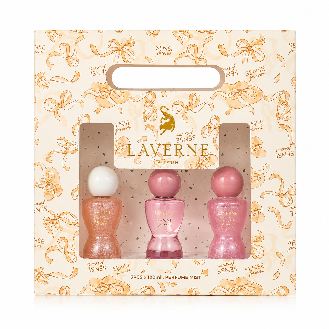 Laverne Sense Forever Perfume Mist Gift Set 3 × 100ML