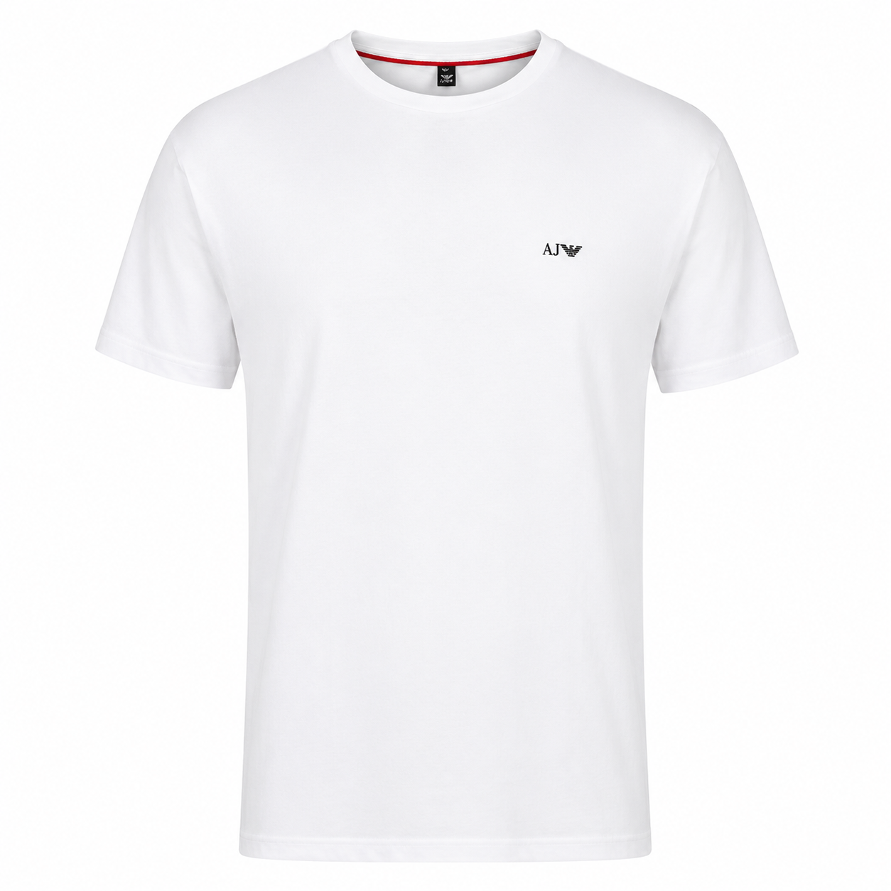 White AJ Logo Men’s T-Shirt