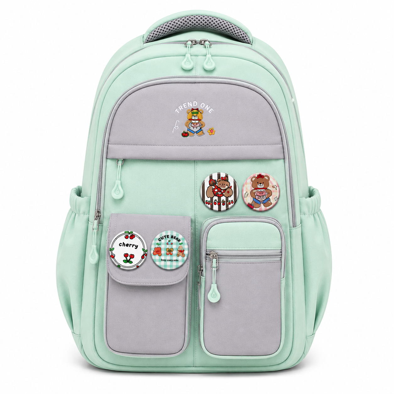 Trend One Multi-Pocket School Backpack 18 Inch