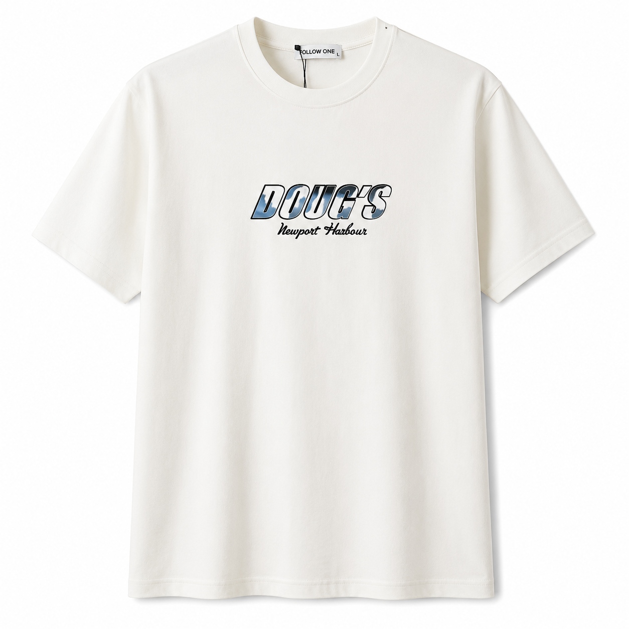 Men’s DOUG’S Graphic T-Shirt – Off White