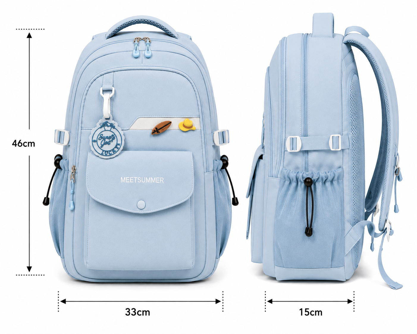 Meet Summer Large School Backpack