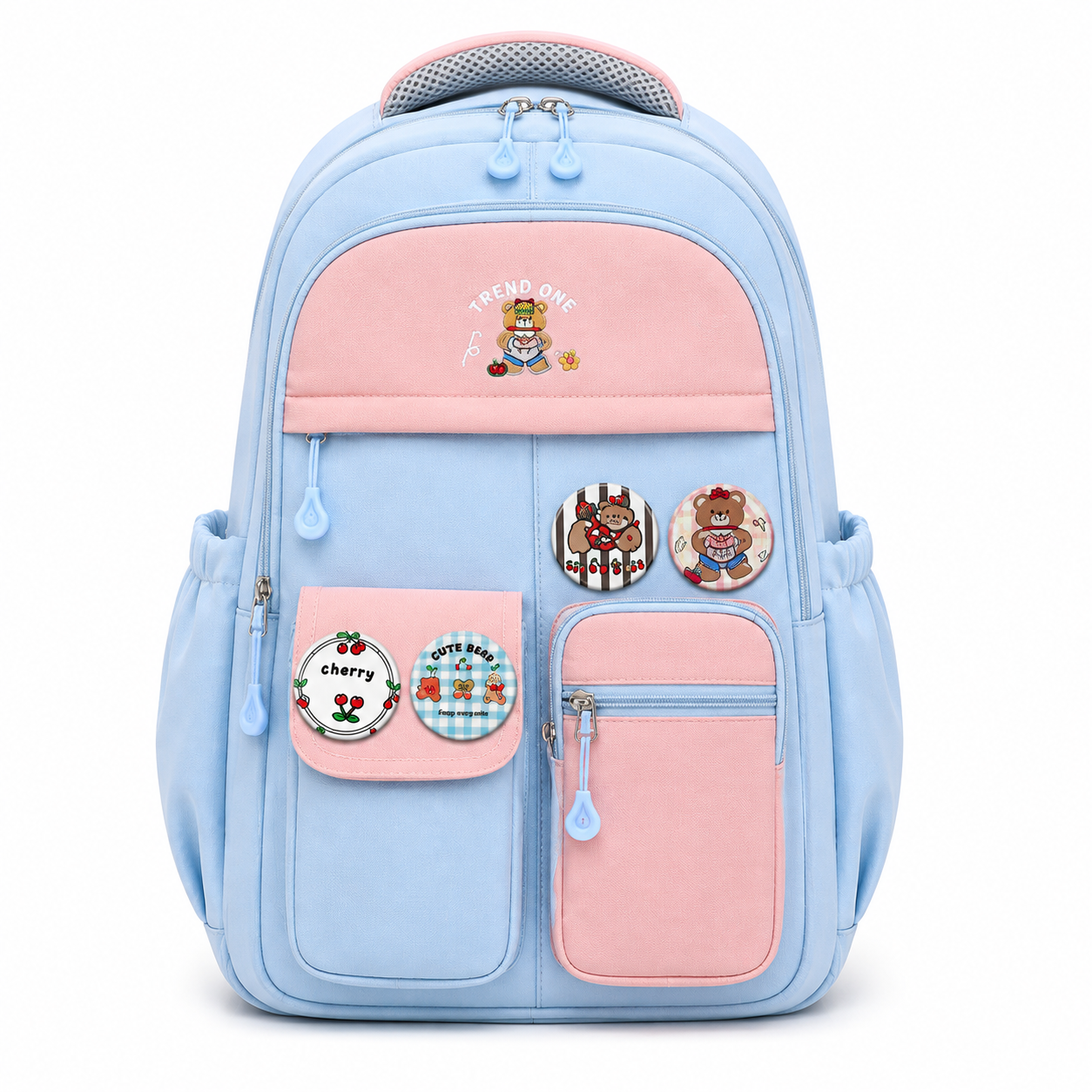 Trend One Multi-Pocket School Backpack  18 Inch