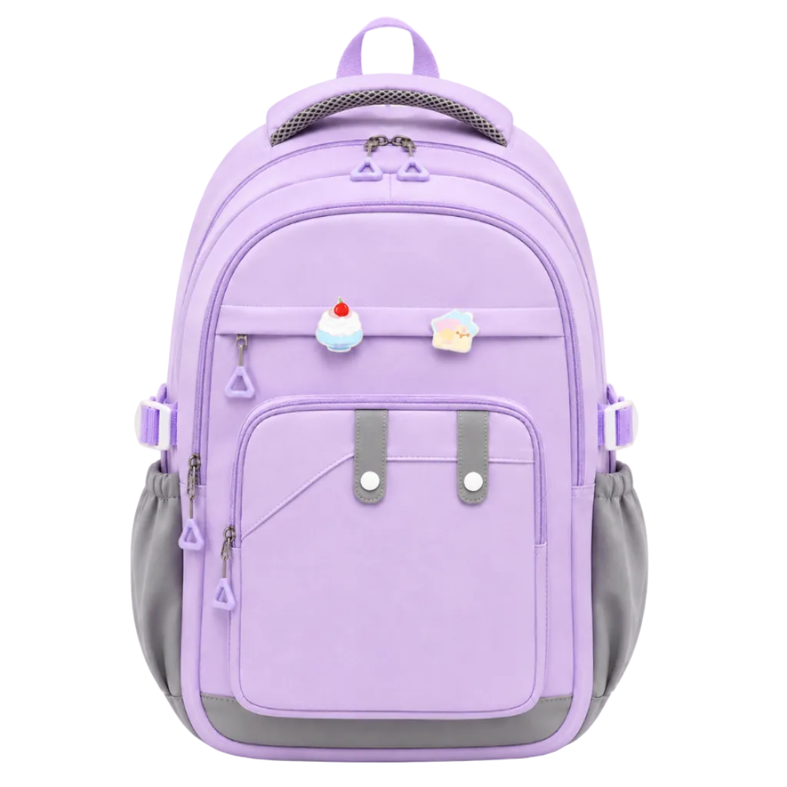 Trend One School Backpack – Purple