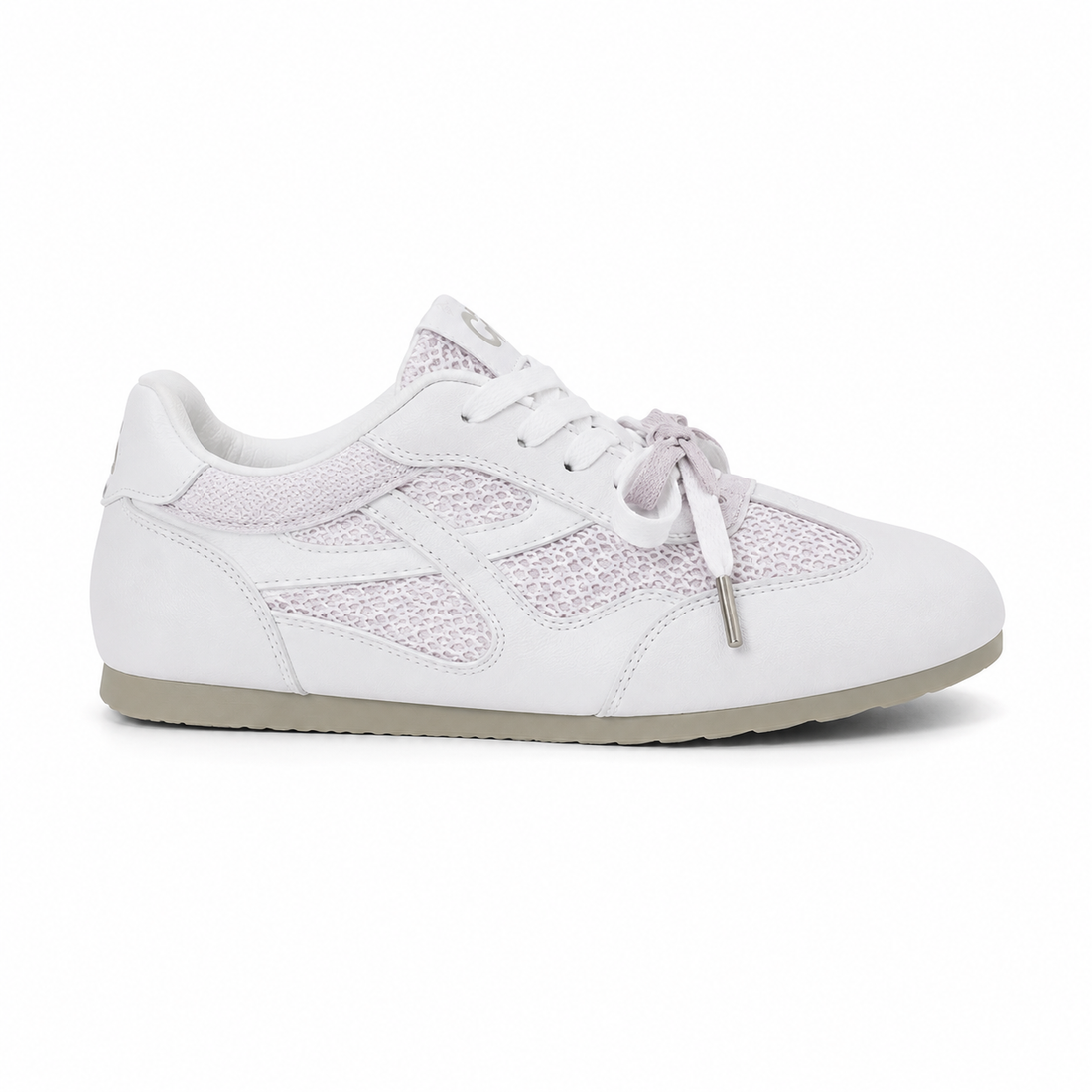 Women's Retro White Casual Sneakers