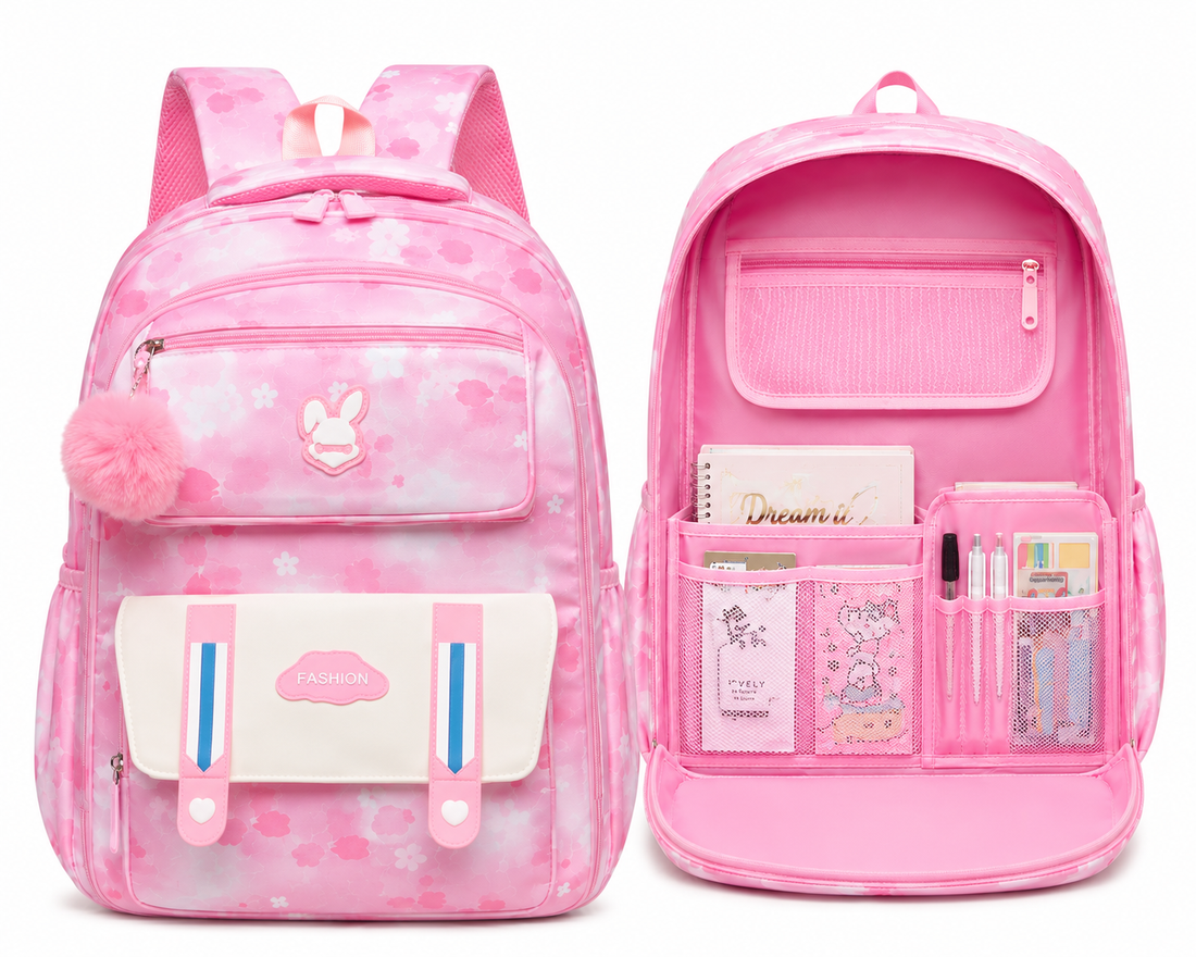 Fashion Floral Large School Backpack