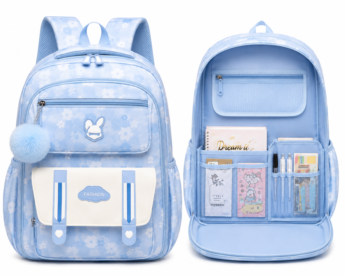Fashion Floral Large School Backpack