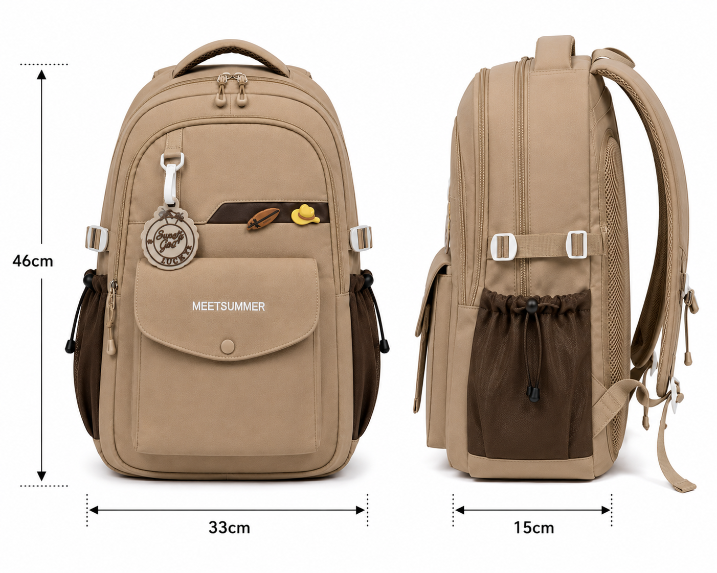 Meet Summer Large School Backpack