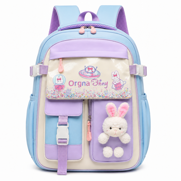 Pastel Bunny Large School Backpack
