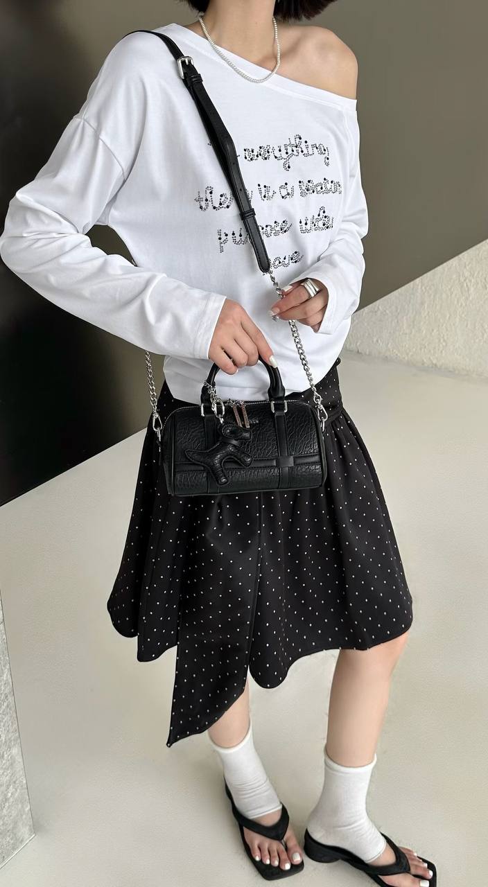 CoGy & Deron Mini Boston Bag – Black