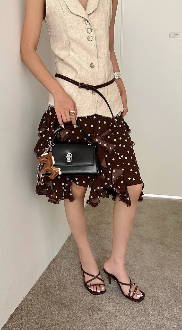 Women's Classic Horse Charm Top Handle Bag - Black