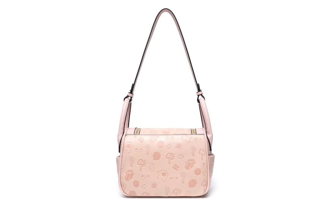 Eye Theme Pink Sequin Crossbody Bag – Women's Fashion Shoulder Bag